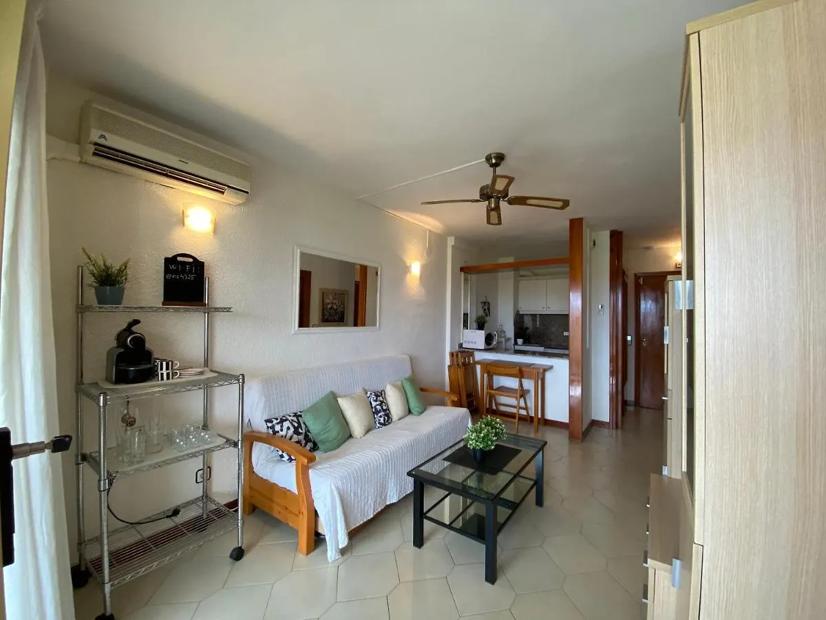 Apartamento Con Piscina En 1ª Linea De Playa En サロウ