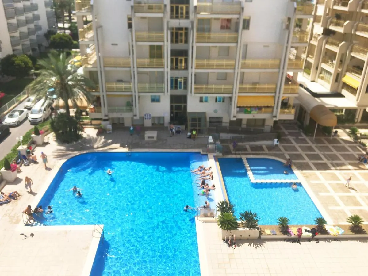 Apartamento Con Piscina En 1ª Linea De Playa En Salou